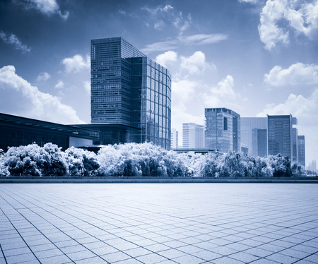 high rise buildings in the cityのeditorial素材