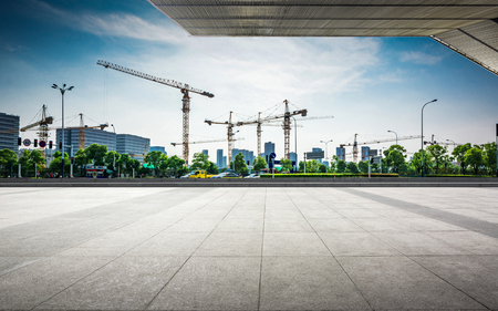 park in lujiazui financial centreのeditorial素材