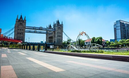 modern city parkの写真素材