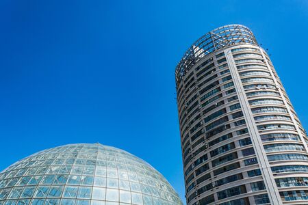 high rise buildings in the city