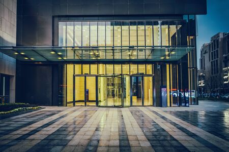exterior of modern buildingsのeditorial素材