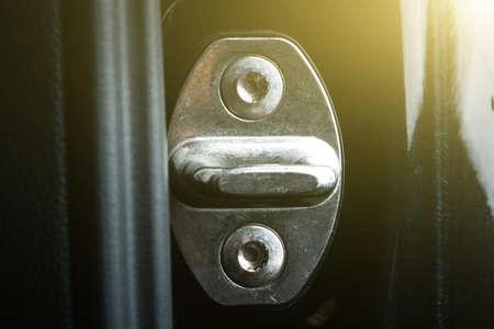 Car door opener insideの写真素材