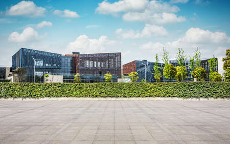 The modern office buildingの写真素材