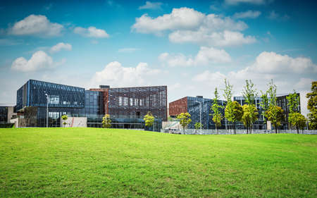 The modern office buildingの写真素材