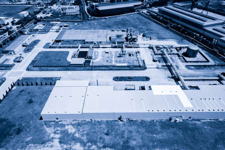 Oil Industry Refinery factoryの写真素材