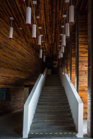 Stairs in a modern buildingのeditorial素材