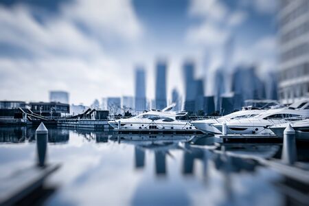 Shanghai skyline, Chinaの写真素材