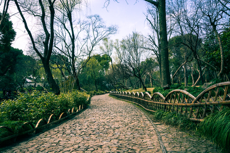 Zhuozhengyuan Park scenery.の写真素材