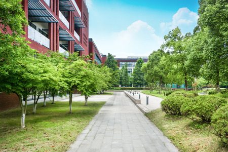 Luxurious new building with curb appealのeditorial素材