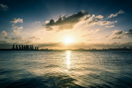 sunrise sceneryの写真素材