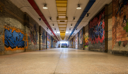 the Graffiti corridor