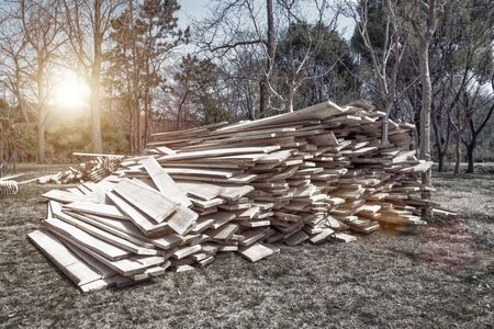 The Natural Woodenの写真素材