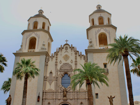 Historical Desert Southwest Missionの写真素材