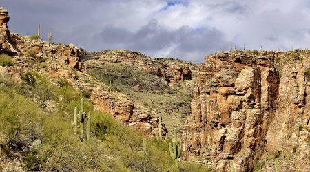 Beautiful Landscapes of the Arizona Desertの写真素材