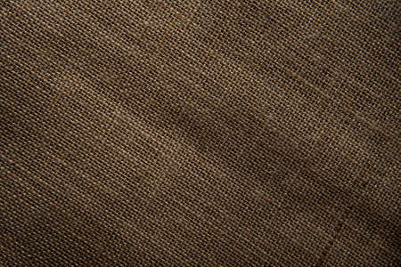 jute hessian sackcloth canvas cloth with woven texturesの写真素材