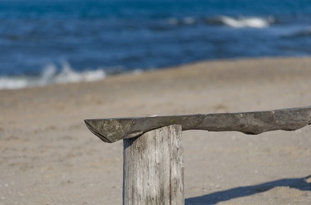 Morning beach wavesの写真素材