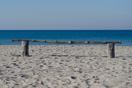 Morning beach wavesの写真素材