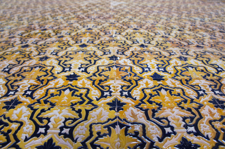 Plaza de Espana in Seville (Sevilla), Spain - horisontalの写真素材
