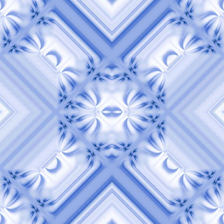 Beautiful, blue fractal 