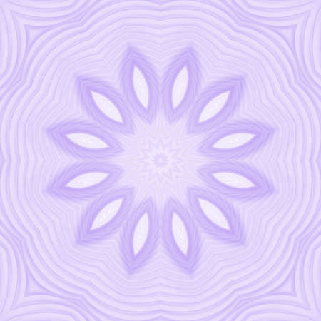 Lavender flows in layers creating a seamless tile, petal design (computer generated, fractal...