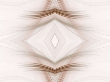 Wispy textures with geometric diamond design (computer generated, fractal abstract background)の写真素材