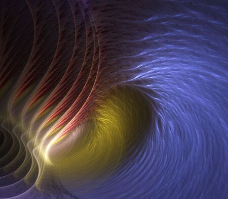Feathery effect, texture layers - fractal abstract background