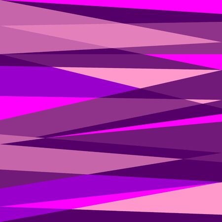 Abstract geometric background of horizontal stripes. Bright contrast. Triangles.のイラスト素材