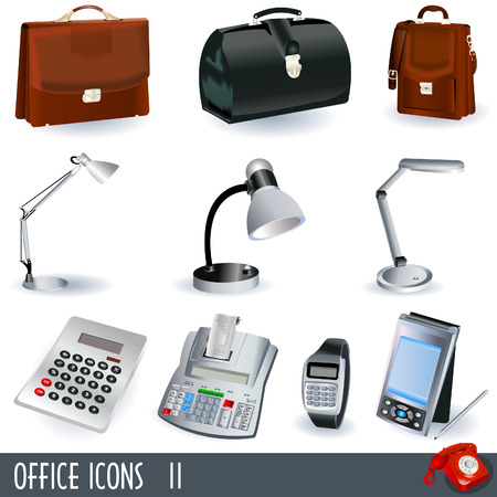 Office icon set, part 2のイラスト素材