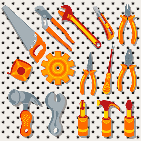 tools icons 3のイラスト素材