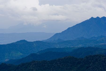 Mountain layeredの写真素材