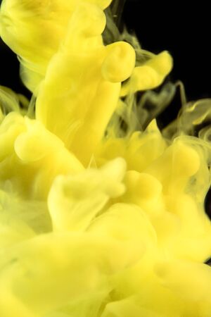 The colorful dye in the water. Abstract background. Wallpaper. Concept art. Photographyの写真素材