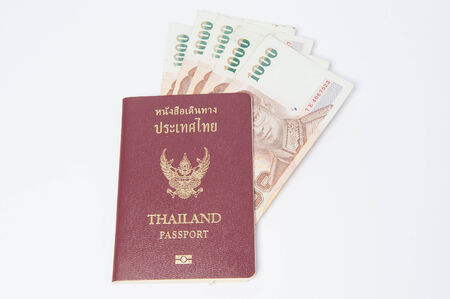 Thai Passportの写真素材
