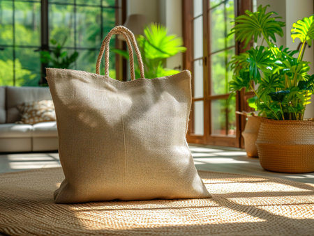 Photo of a tote bagの写真素材