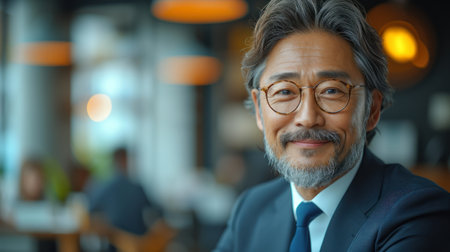 Photo of a employee works in an officeの素材