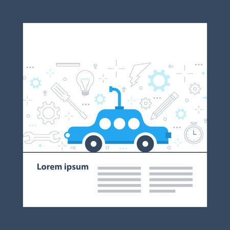 Creativity classesのイラスト素材