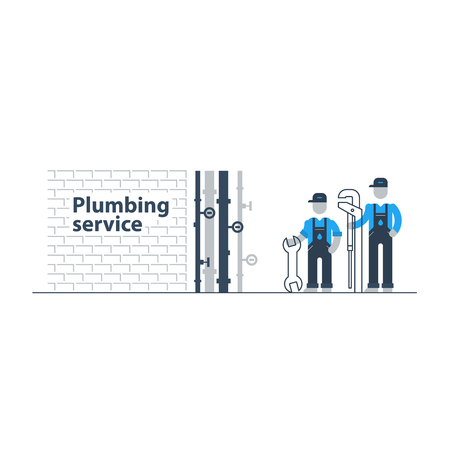Plumbing servicesのイラスト素材