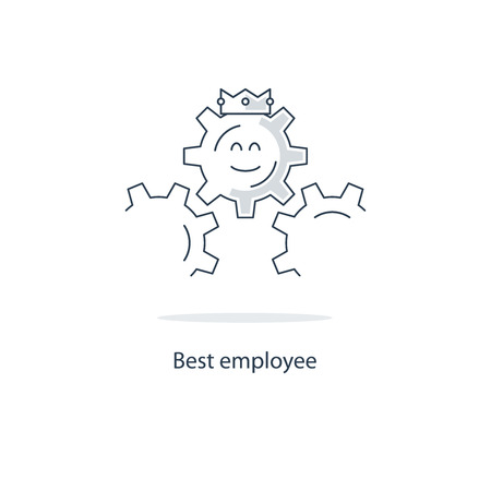 Best employeeのイラスト素材