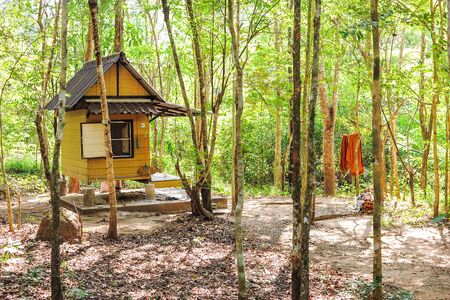 Pavilion for forest monk in Buddha religion
