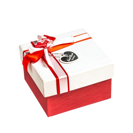 Christmas gift boxの写真素材