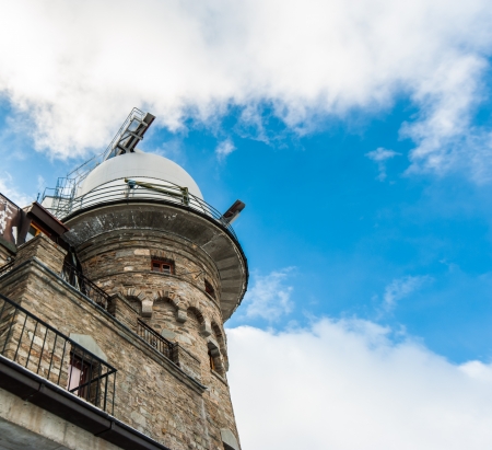 Sphinx observatory, Jungfrau, Switzerlandのeditorial素材