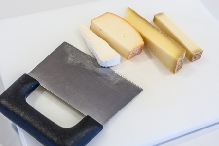 4 kinds of cheeseの写真素材