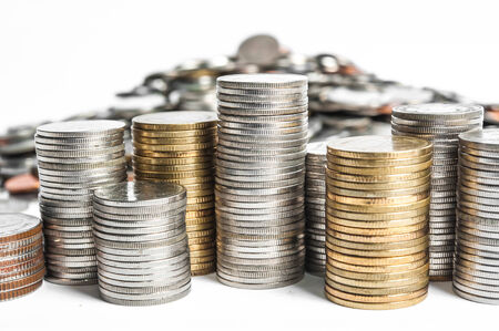 pile of moneyの写真素材