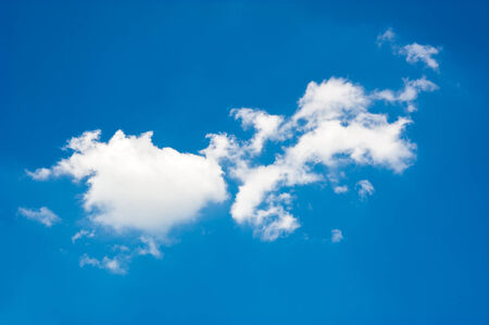 cloud on blue skyの写真素材