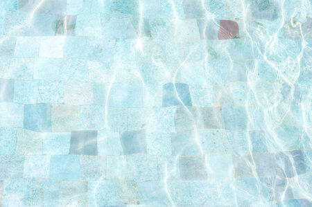 Texture of water surface in swimming pool