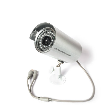 CCTV Camera of Surveillance isolate on white background