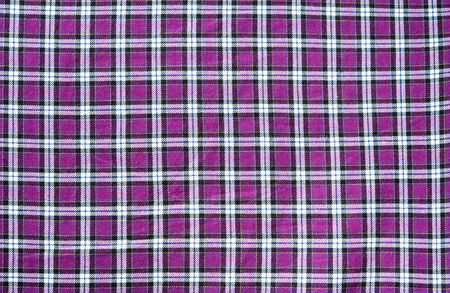 texture of purple scott pattern on fabric