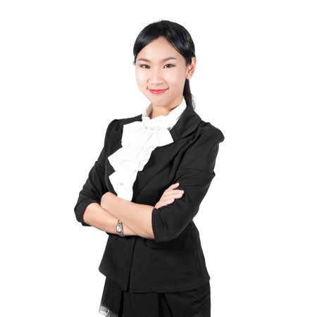 Young pretty business womanの写真素材
