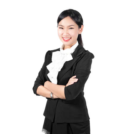 Young pretty business womanの写真素材