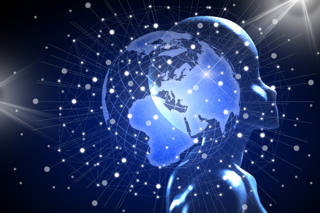 AI, Artificial intelligence conceptual of next generation technologyの写真素材