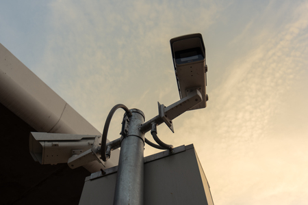 CCTV Surveillance operationの写真素材